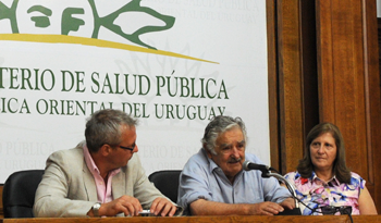 El Presidente José Mujica en presentación de la campaña sobre salud reproductiva "Más conciencia. Más vida"