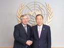Reunión del Vicepresidente Danilo Astori con Ban Ki Moon