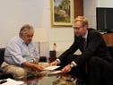 Embajador de Dinamarca presenta cartas credenciales