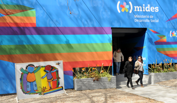Estand del Ministerio de Desarrollo Social en Expo Prado