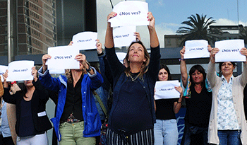 Intervención urbana con motivo del Día Internacional de la Mujer Intervención urbana con motivo del Día Internacional de la Mujer
