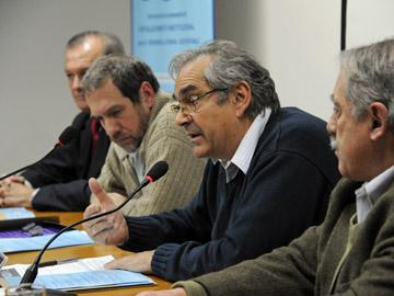 Enzo Benech, José Olascuaga, Manuel Marrero, Luis Macabno y Peter Siegenthaler