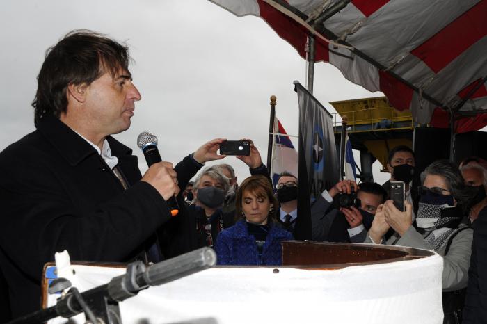 Lacalle Pou: El río Uruguay está llamado a ser nuestro gran socio