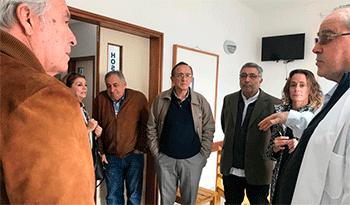Autoridades sanitarias visitan hospitales