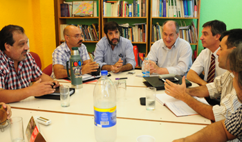 Reunión entre autoridades de Gobierno y representantes del PIT-CNT