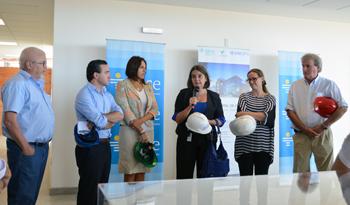 Presidenta de ASSE, Beatriz Silva, en nuevo hospital de Colonia
