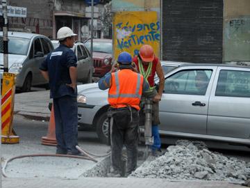 Gente trabajando
