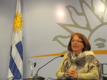 Presidenta del Frente Amplio, Mónica Xavier