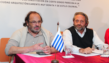 Ministros Olesker y Beltrame en ciclo de charlas en la Rural del Prado