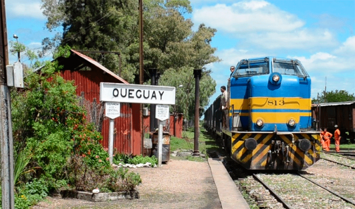 Estación de trenes de Queguay, Paysandú