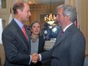 Presidente Tabaré Vázquez recibió al Principe Eduardo de Inglaterra