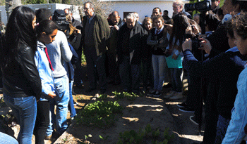 Mujica en la UTU Santa Ana, en Treinta y Tres