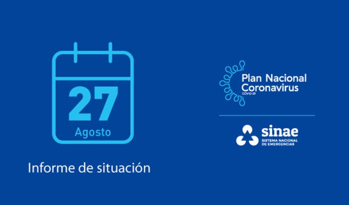 Portada del informe de Sinae