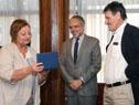 Relaciones Exteriores y Turismo homenajearon a Carlos Caballero, de Fundación Hjelpemidelfondet