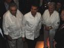 Llegada del Presidente mexicano y la delegación oficial a la Residencia de Suárez y Reyes.