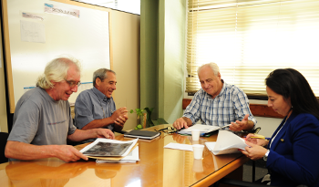Ministro de Transporte, Víctor Rossi, en encuentro con organizaciones de la comunidad de Maldonado