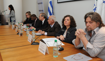 Autoridades en lanzamiento del “Compromiso Audiovisual 2015-2020”