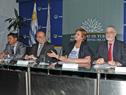 MINTUR en conferencia de prensa sobre cifras de ingreso de turistas y divisas