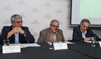 Conferencia de prensa en el Ministerio de Ganadería, Agricultura y Pesca