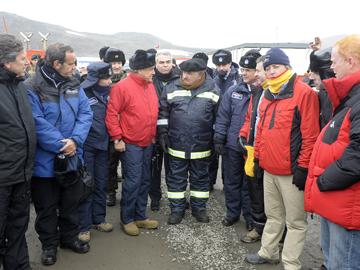 Presidente Mujica en la Antártida