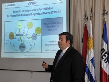 Presentación de proyecto de puerto seco de Rivera