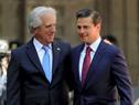 Presidente Tabaré Vázquez, recibido por presidente mexicano, Enrique Peña Nieto