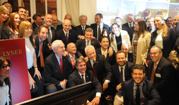 Uruguayos en Alemania se encontraron con el presidente Tabaré Vázquez