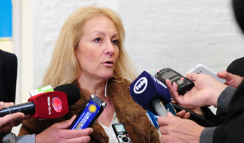 Ministra de Industria, Energía y Minería, Carolina Cosse