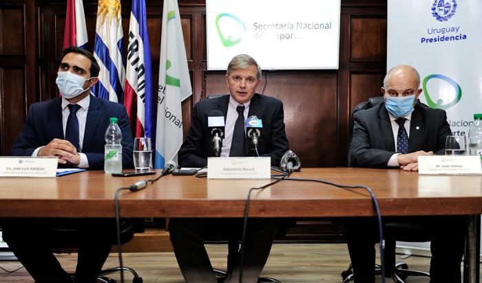 José Luis Satdjian, Sebastián Bauzá y José Veloso