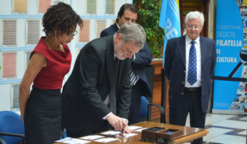 Lanzamiento de muestra de filatelia nacional Lanzamiento de muestra de filatelia nacional
