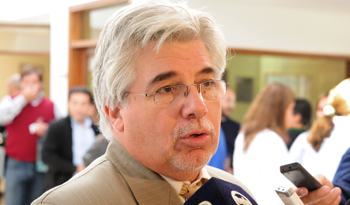 Ministro de Ganadería, Agricultura y Pesca, Tabaré Aguerre.
