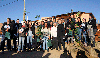 Entrega de casa de Mevir en Tranqueras