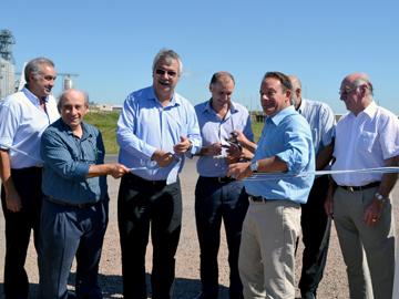 Ministro Pintado en inauguración de obras en Ruta 12
