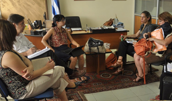 Comisión política y técnica para selección de refugiados. Beirut