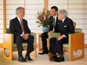 Presidente Vázquez y emperador Akihito mantuvieron encuentro en Palacio Imperial