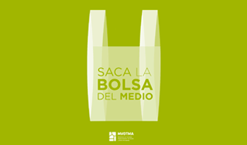 Logotipo de la campaña “Sacá la bolsa del medio”