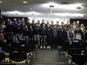 Lanzamiento del partido de Pelota al Medio a la Esperanza, preliminar del encuentro entre Nacional y Peñarol