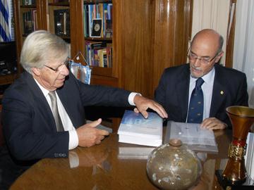 Astori reunido con Breccia