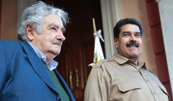 Presidentes Mujica y Maduro
