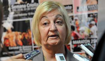 Ministra de Turismo y Deporte, Liliam Kechichian