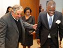 Embajador de Angola ante Uruguay presenta cartas credenciales