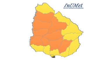 Advertencia de INUMET