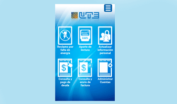 Aplicación informática de UTE