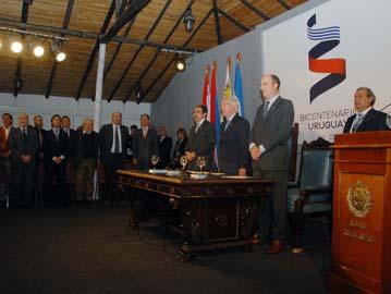 Vista de la sala de sesión