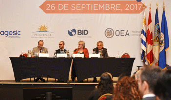 Mesa del Foro de Ciberseguridad de las Américas