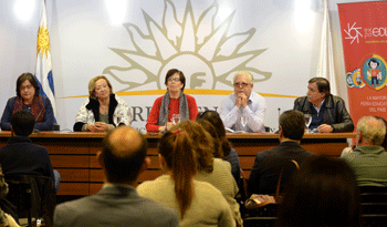 Autoridades en la presentación de Expo Educa 2018