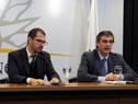 Roballo, García y De León una vez culminado el Consejo de Ministros