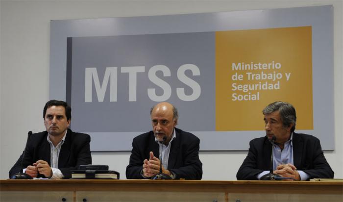 Autoridades del Ministerio de Trabajo