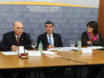 Carlos Correa, Francisco Muzio y Marianela Gónzalez