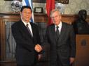 Arribo del Vicepresidente Chino al Palacio Legislativo